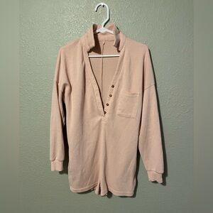 Pink Playsuit / Romper